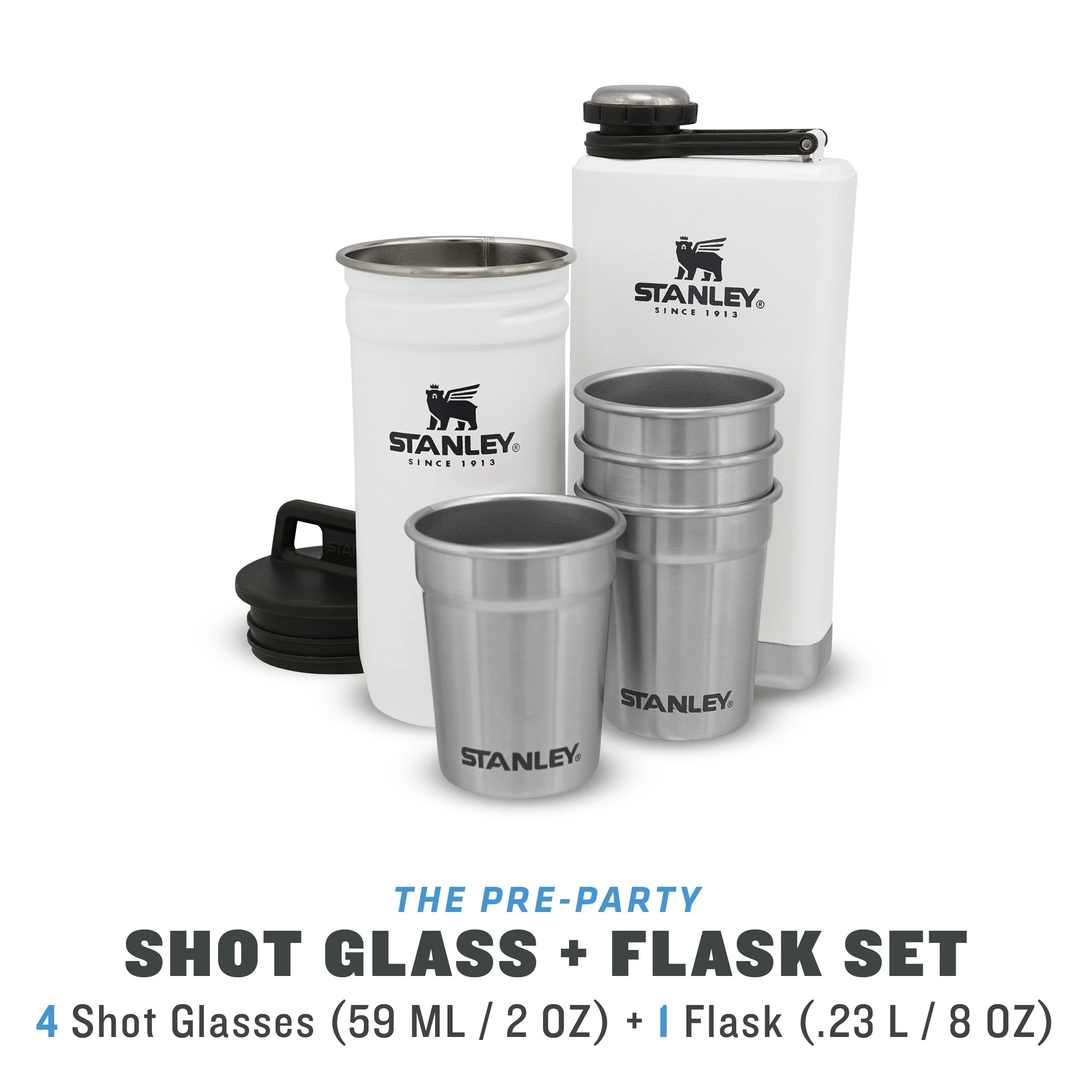 Adventure Pre-Party Shot Glass + Flask Set - Image 10