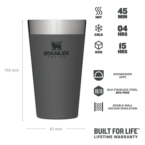 Adventure Stacking Beer Pint | 0.47L - Stanley Create - Image 11