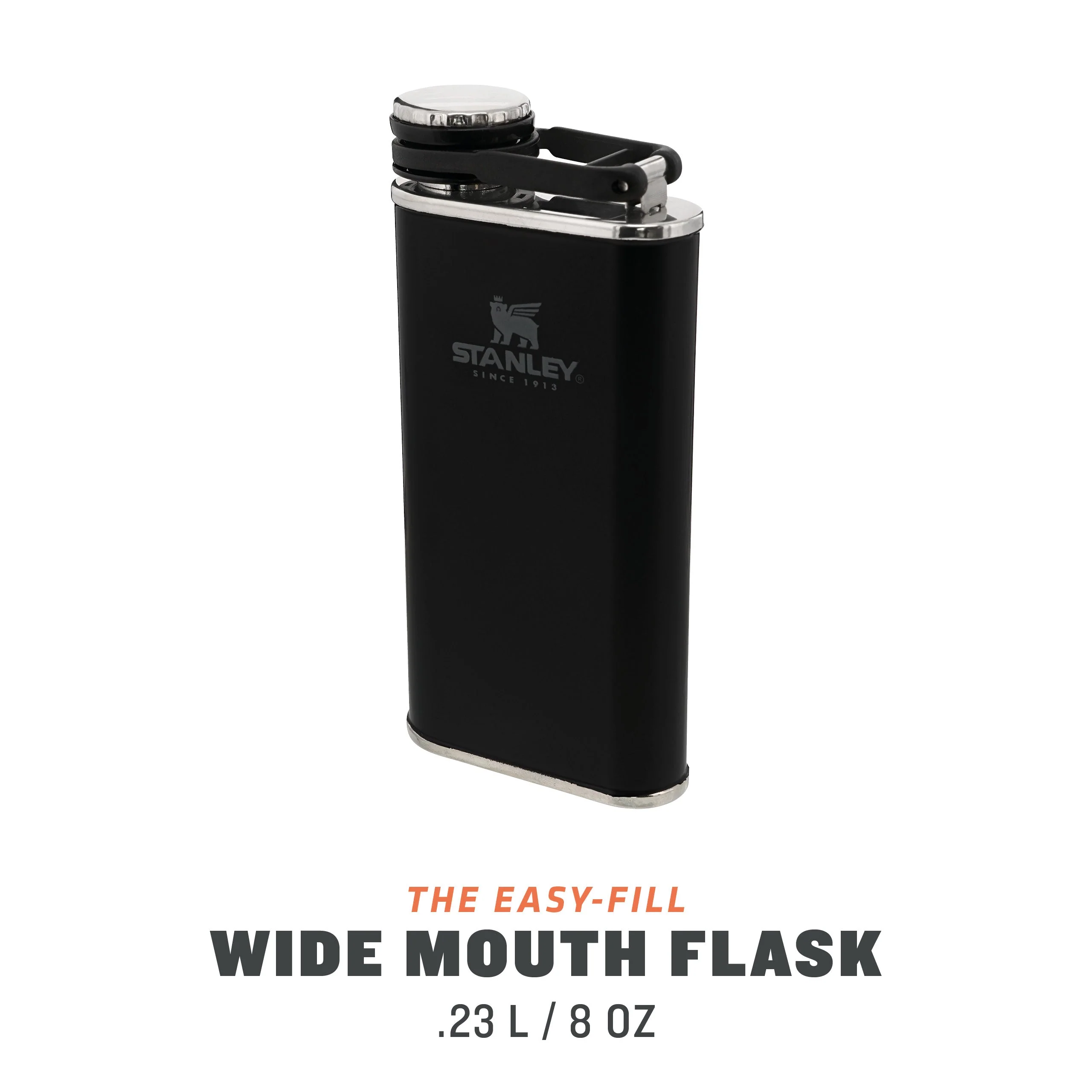 Classic Easy Fill Wide Mouth Flask | 0.23L - Stanley Create - Image 3