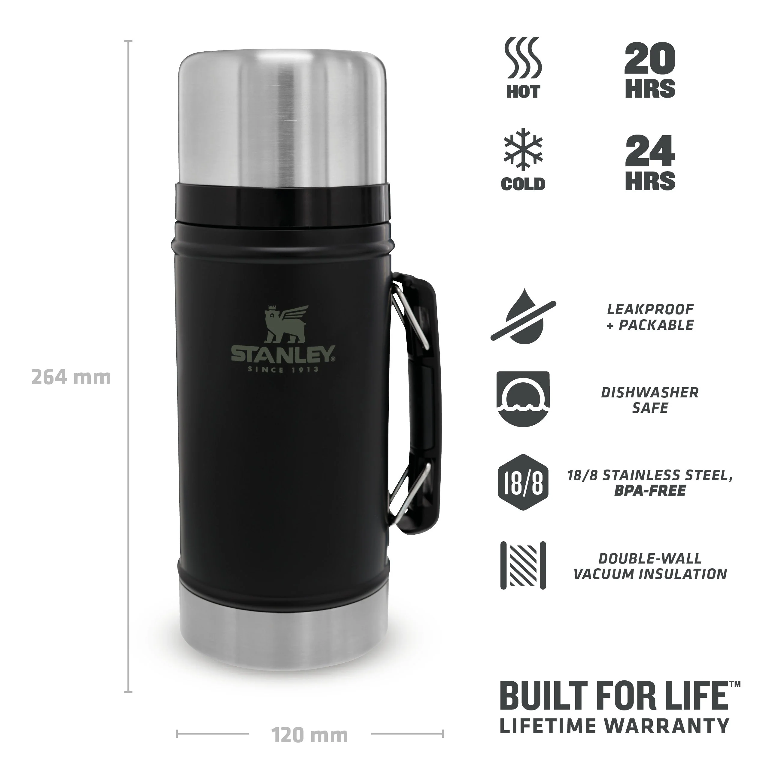 Classic Legendary Food Jar | 0.94L - Image 7