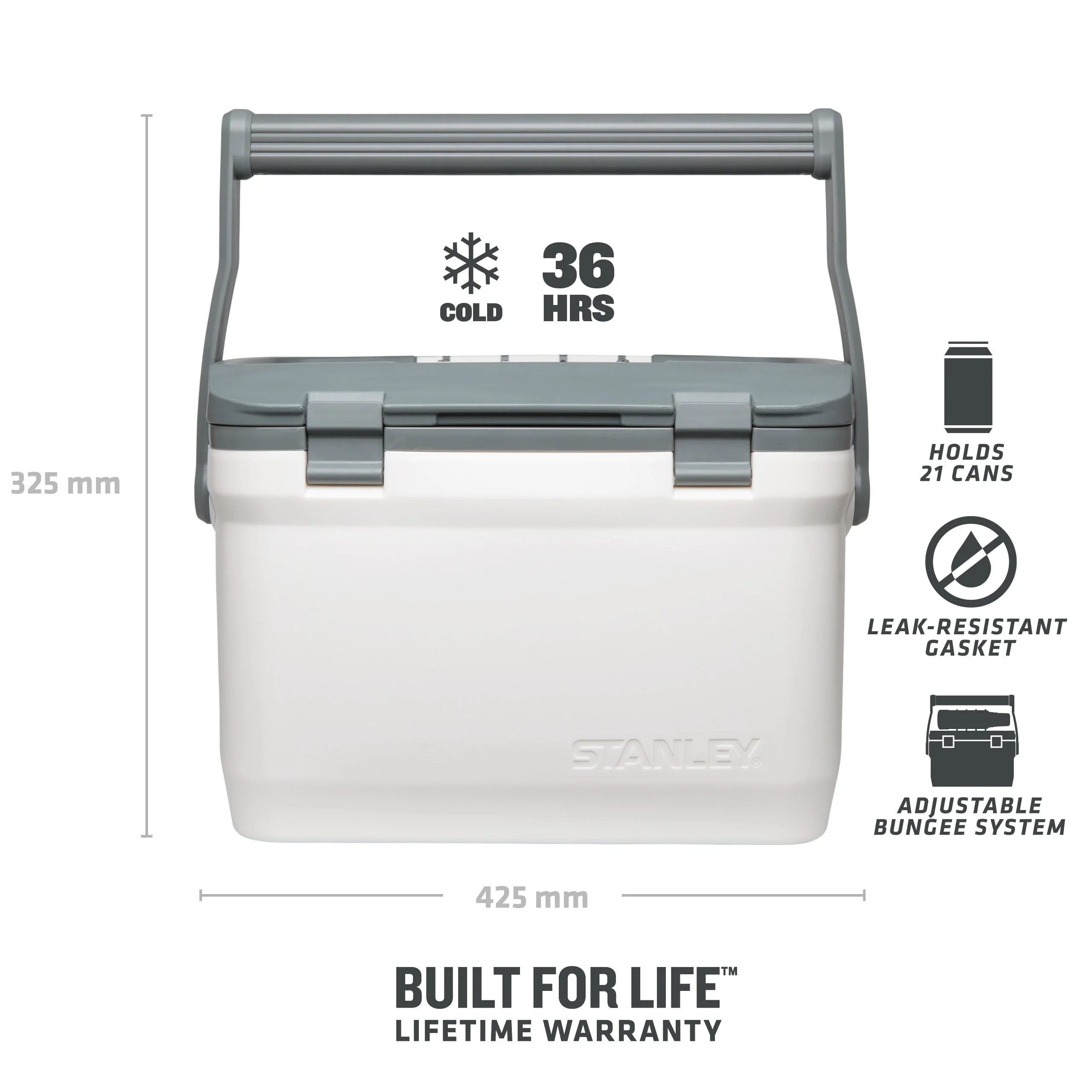 Easy-Carry Outdoor Cooler | 15.1L - Image 7