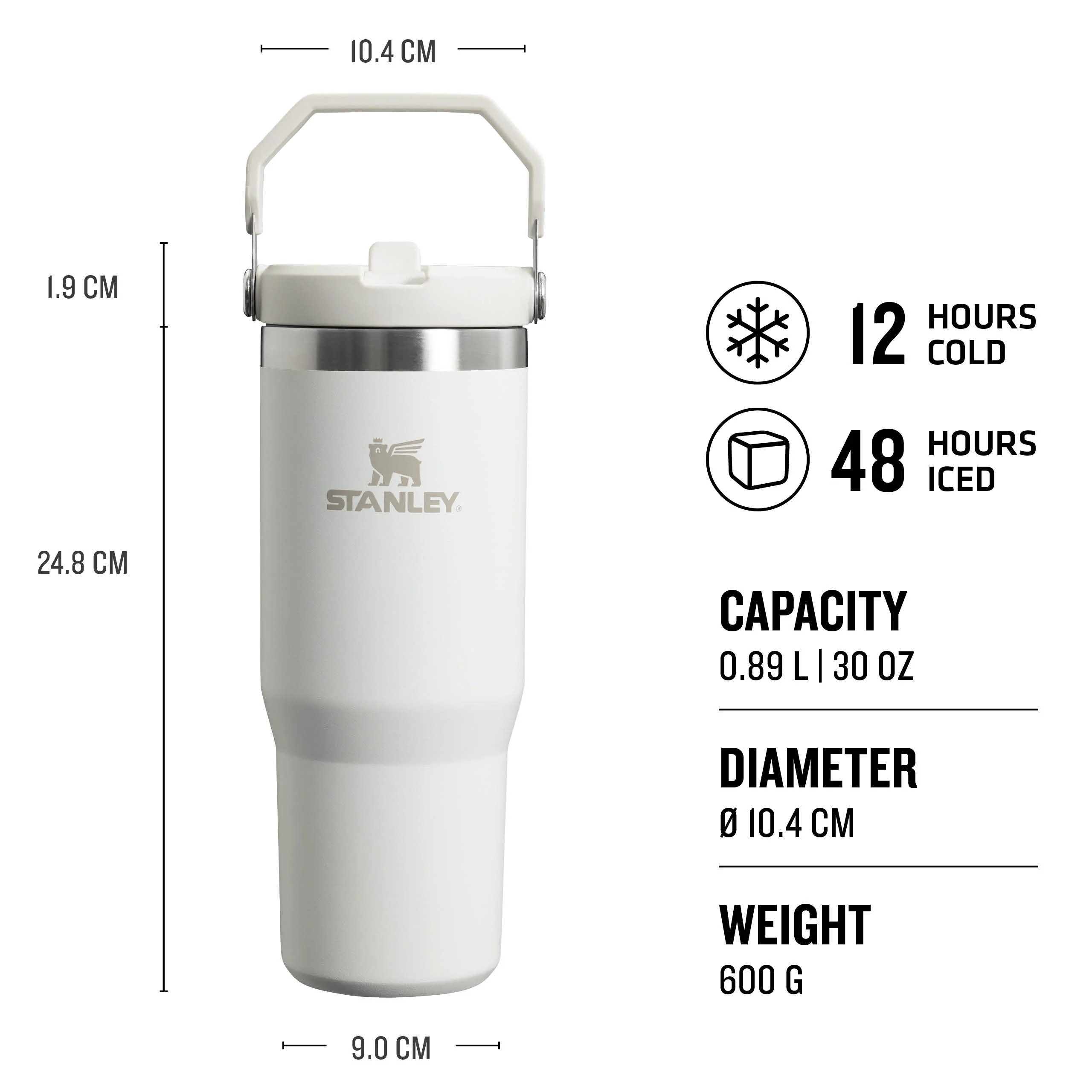 IceFlow™ Flip Straw 2.0 Tumbler | 0.89L - Image 19