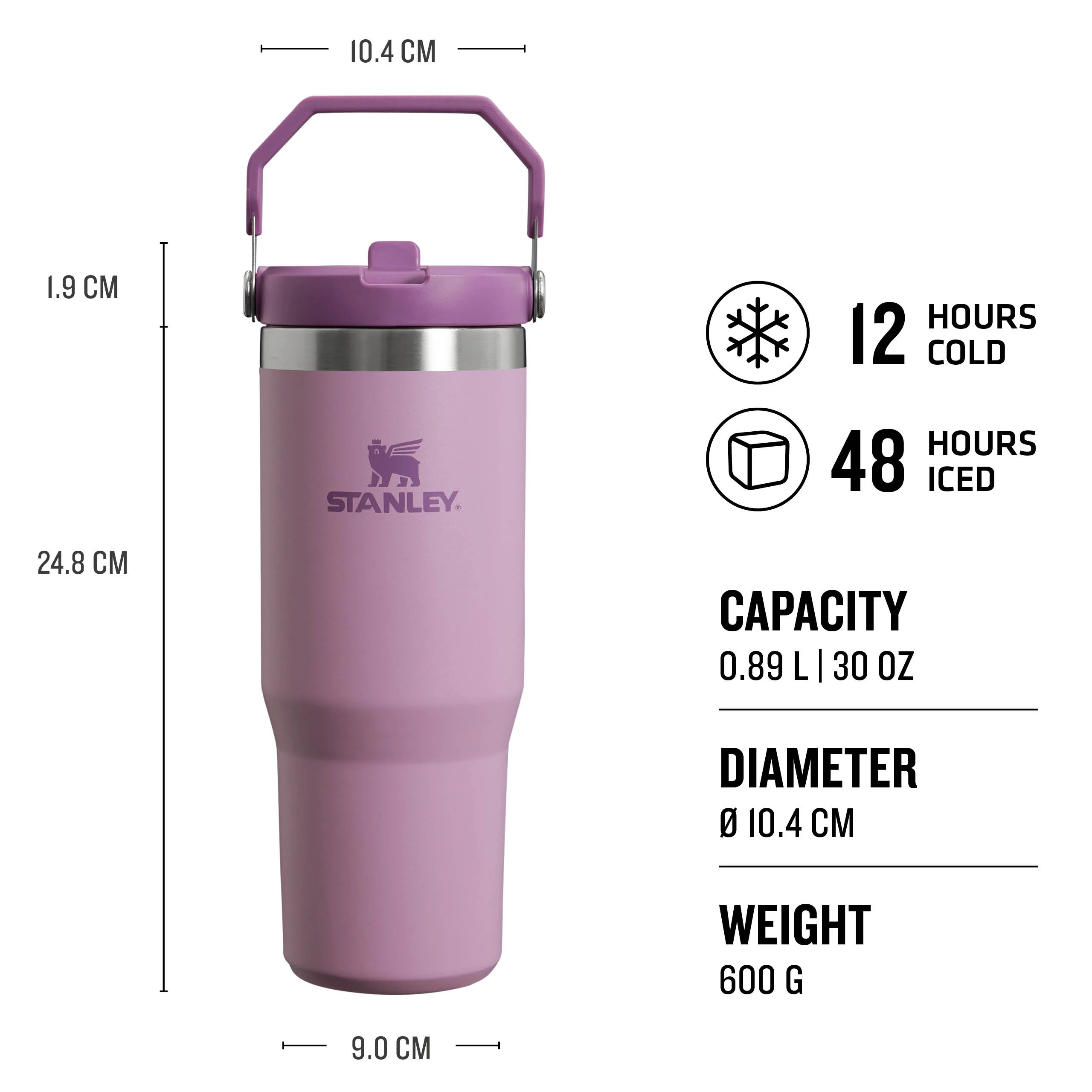 IceFlow™ Flip Straw 2.0 Tumbler | 0.89L - Image 14